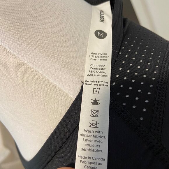 Women’s Long Sleeve Karma Ori Mesh Panel Sports Top round neckline medium sport - Picture 8 of 14